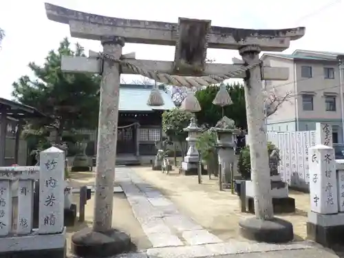 事代主神社の鳥居