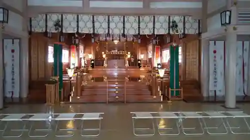 北海道護國神社の本殿・本堂