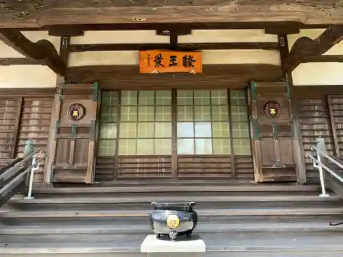 染王寺の本殿・本堂