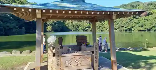 桜ヶ池池宮神社の手水舎