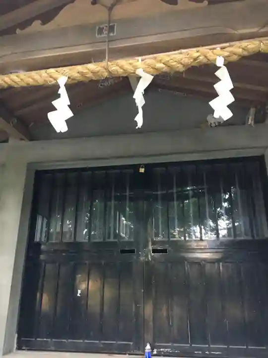 大朝神社の本殿・本堂