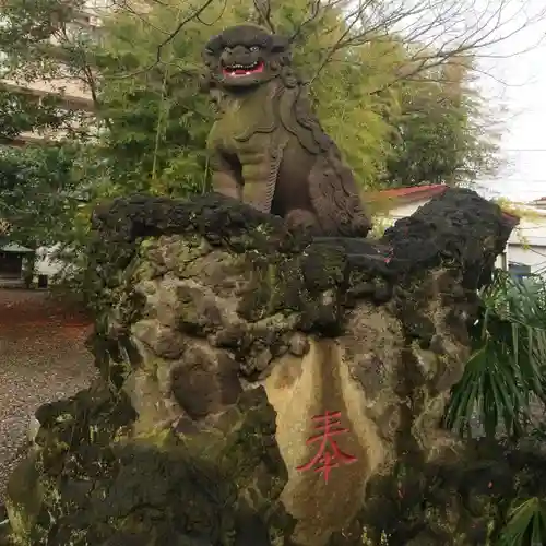 天祖神社の狛犬