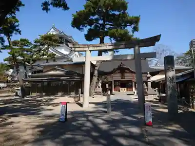 龍城神社の鳥居
