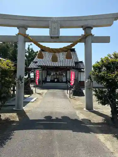 吉倉八幡宮の鳥居