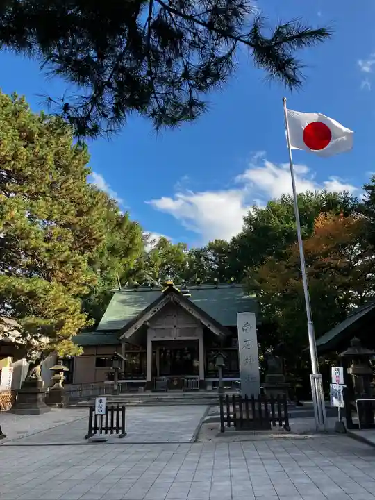 白石神社の本殿・本堂