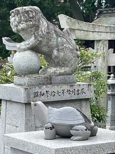 熊野神社の狛犬