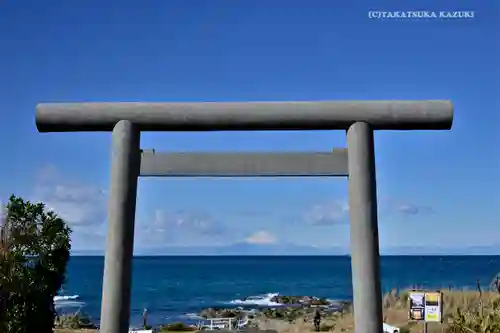 洲崎神社の鳥居