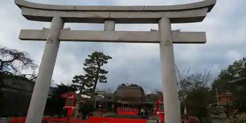 車折神社の鳥居