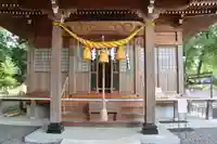 阿久津「田村神社」(郡山市阿久津町)旧社名:伊豆箱根三嶋三社の本殿・本堂