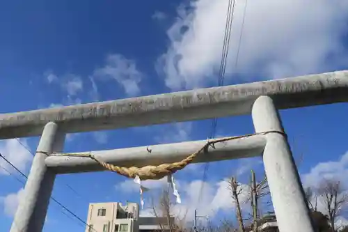 阿邪訶根神社の鳥居