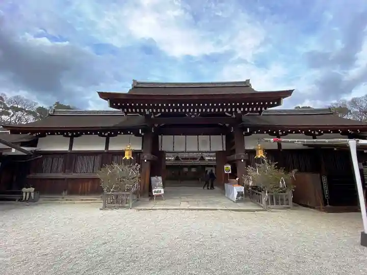 賀茂御祖神社(下鴨神社)の山門・神門