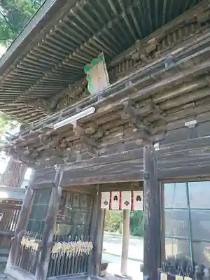 菅生石部神社の山門・神門