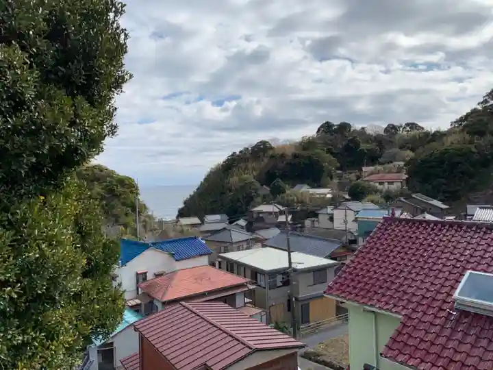 神社(名称不明)の周辺