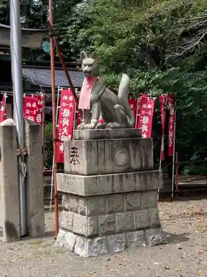 水稲荷神社の狛犬