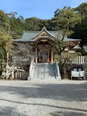 狭山神社の本殿・本堂