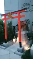 靍護稲荷神社の鳥居