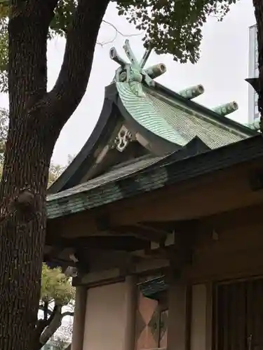 坐摩神社の本殿