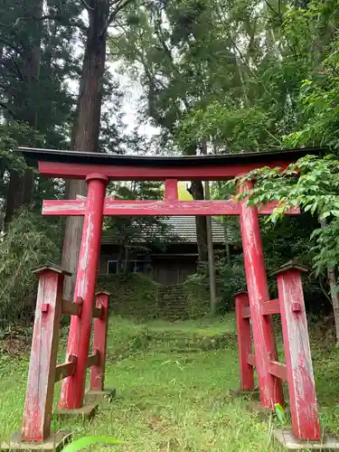 山神神社の鳥居