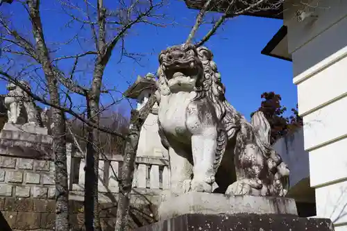 福島縣護國神社の狛犬