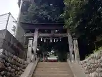 百草八幡神社の鳥居