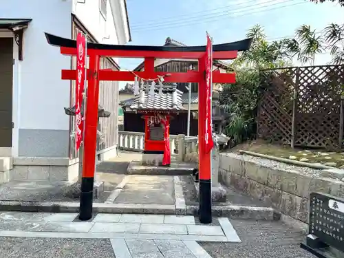 山村神社の鳥居