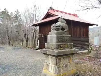 留辺蘂神社の狛犬