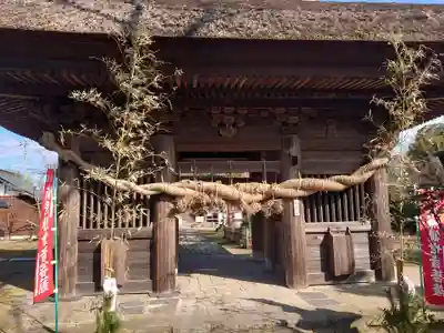 滑河山龍正院の山門・神門