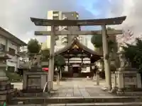 三輪神社の鳥居