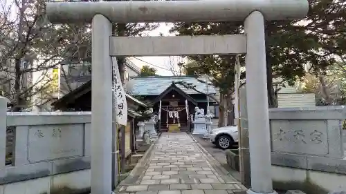 水天宮の鳥居