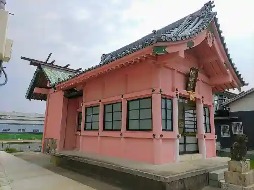 神明社（又八神明社）の本殿・本堂