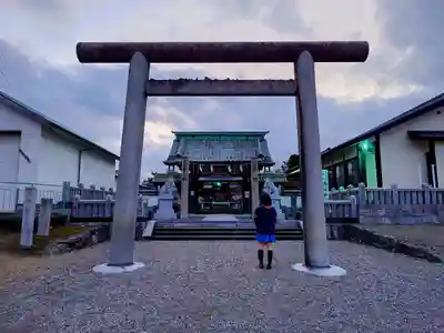 西條神社の鳥居