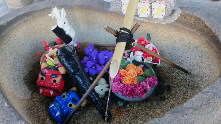 三輪神社の手水舎