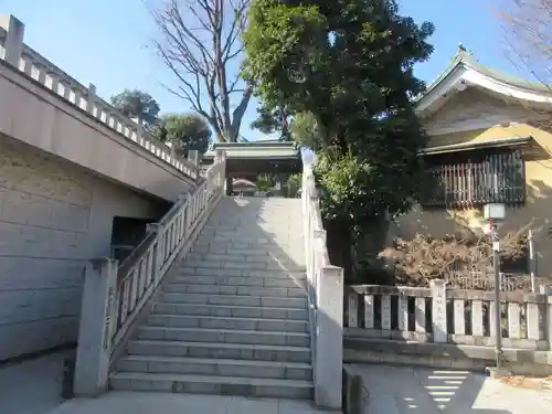 桐ヶ谷氷川神社の景色