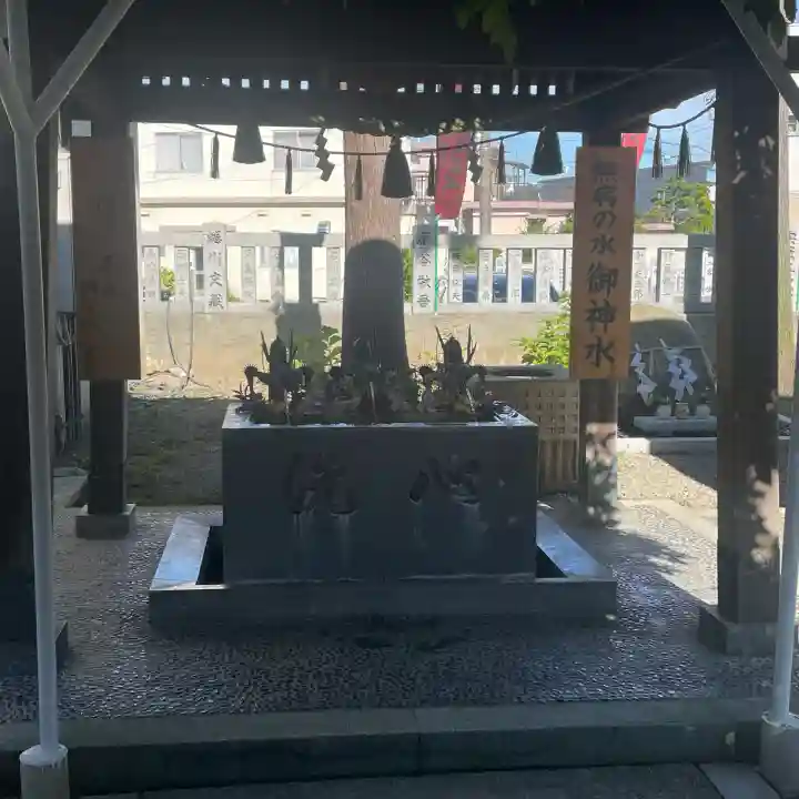 奥田神社の手水舎