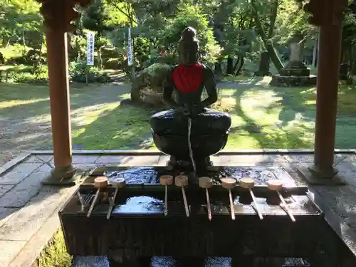 華厳寺の手水