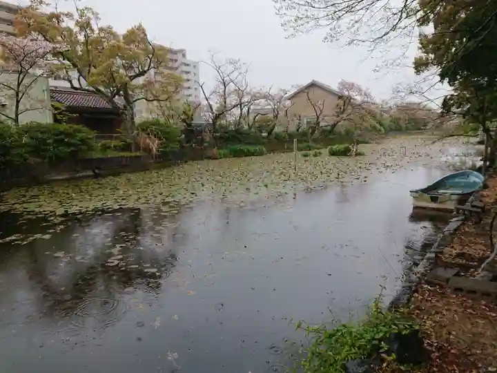 船江上社の景色
