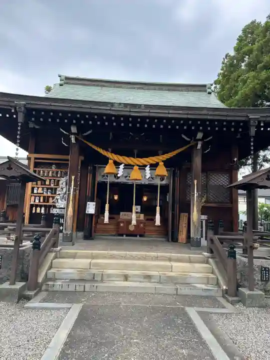 奥田神社の本殿・本堂