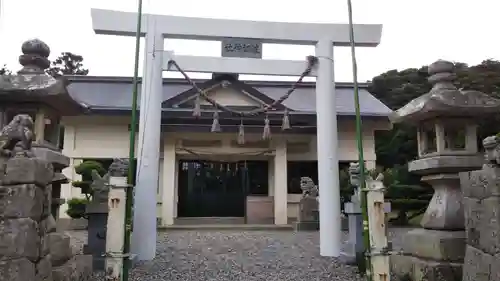 波切神社の鳥居