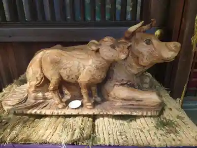 若宮八幡社の狛犬