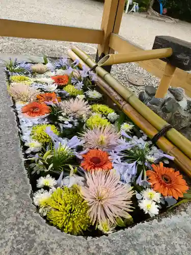 城南神社の手水舎