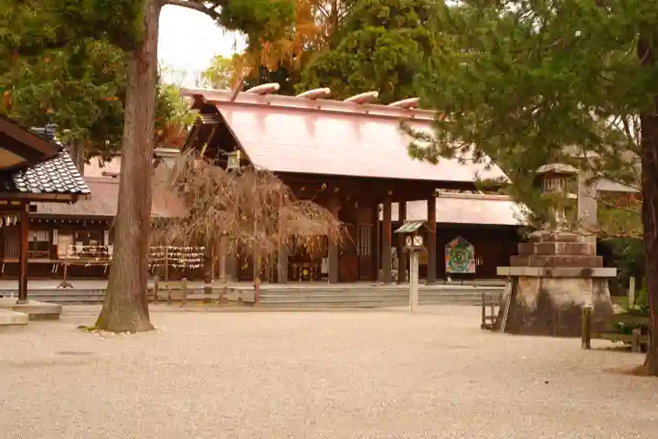 射水神社の本殿・本堂