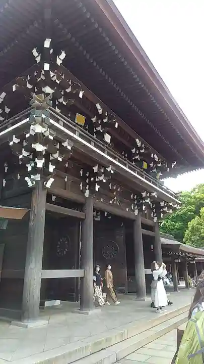 明治神宮の山門・神門