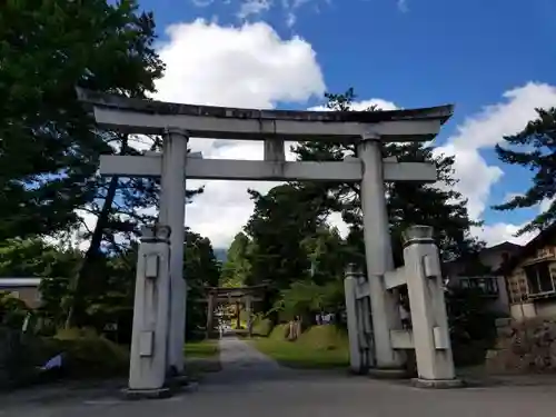 岩木山神社の鳥居