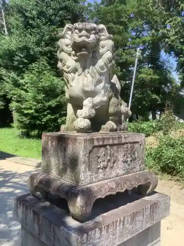 大毛神社の狛犬