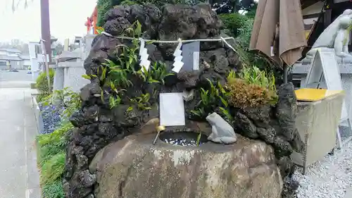 水宮神社の手水