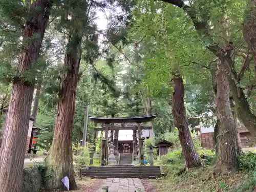 山家神社の鳥居