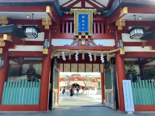 日枝神社の山門