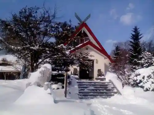 上手稲神社の本殿