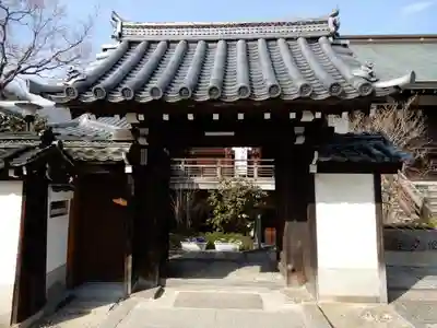 矢田寺大門坊の山門・神門