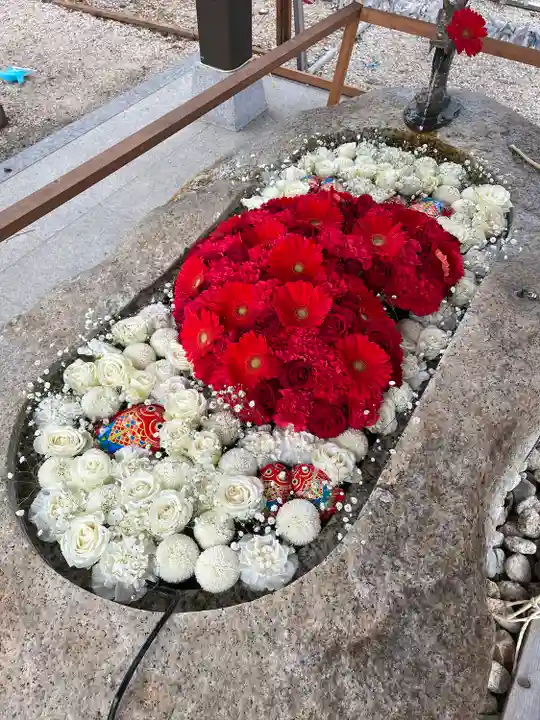 金井神社の手水舎